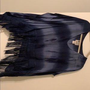 BillaBong blue tie dye shirt